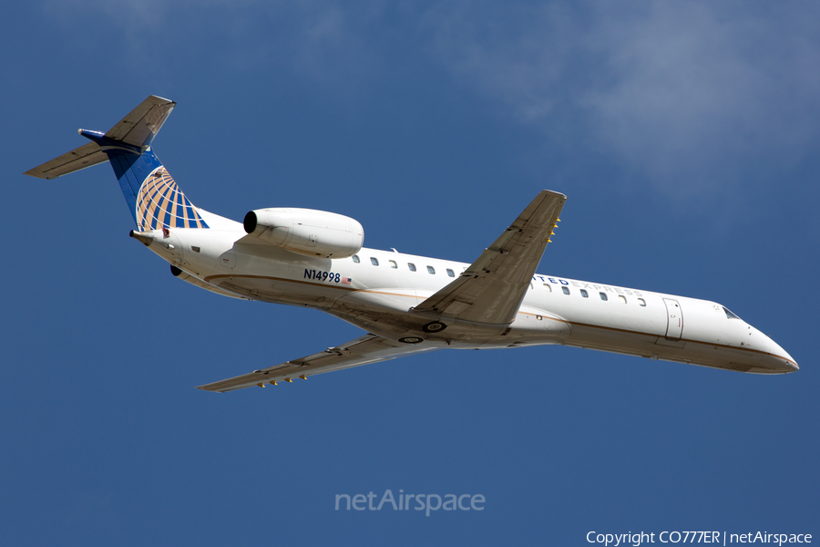 United Express (ExpressJet Airlines) Embraer ERJ-145LR (N14998) | Photo 58648