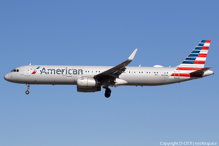 American Airlines Airbus A321-231 (N149AN) | Photo 555804