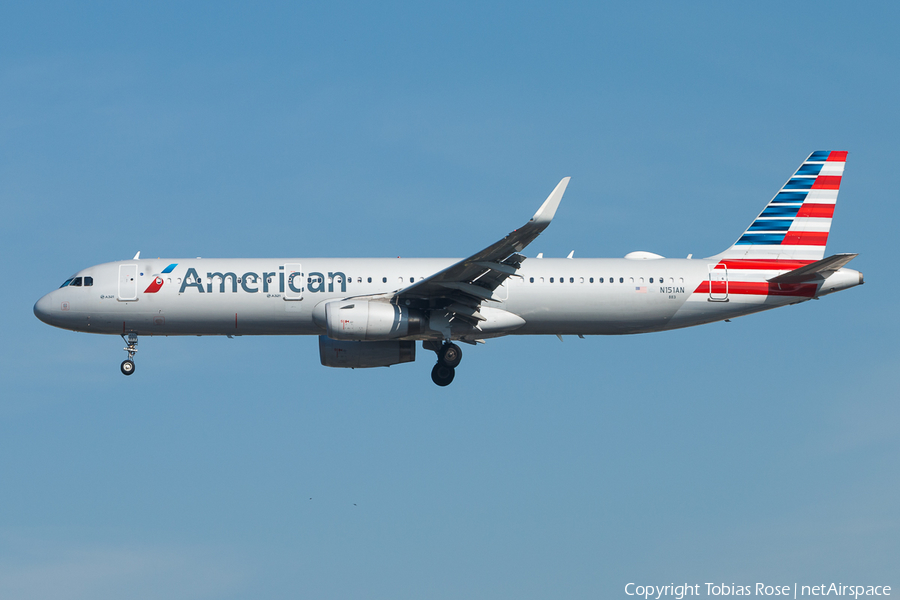 American Airlines Airbus A321-231 (N151AN) | Photo 298846