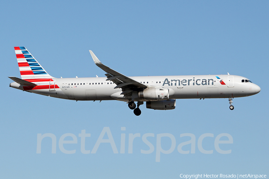 American Airlines Airbus A321-231 (N151AN) | Photo 200403