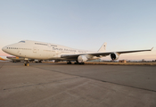 Saudi Arabian Airlines Boeing 747-446 (N151AS) at  Roswell - Industrial Air Center, United States