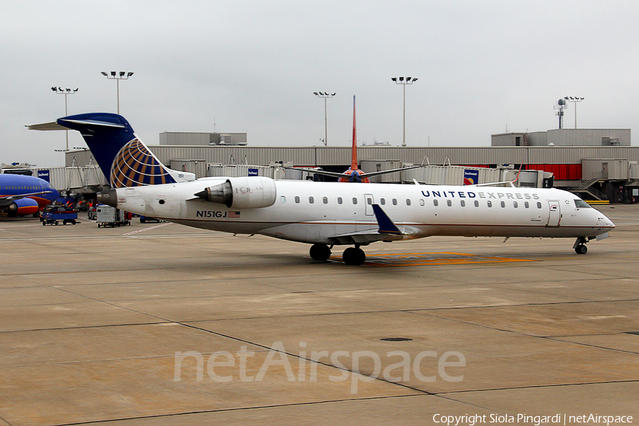 United Express (GoJet Airlines) Bombardier CRJ-702 (N151GJ) | Photo 358831