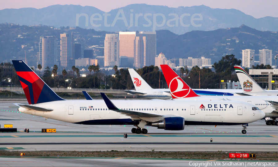 Delta Air Lines Boeing 767-3P6(ER) (N152DL) | Photo 95016
