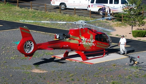 Papillon Grand Canyon Helicopters Eurocopter EC130 B4 (N152GC) at  Grand Canyon National Park, United States