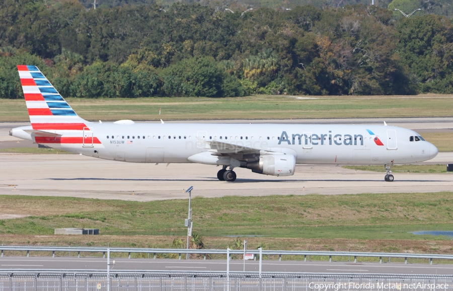 American Airlines Airbus A321-211 (N153UW) | Photo 609435