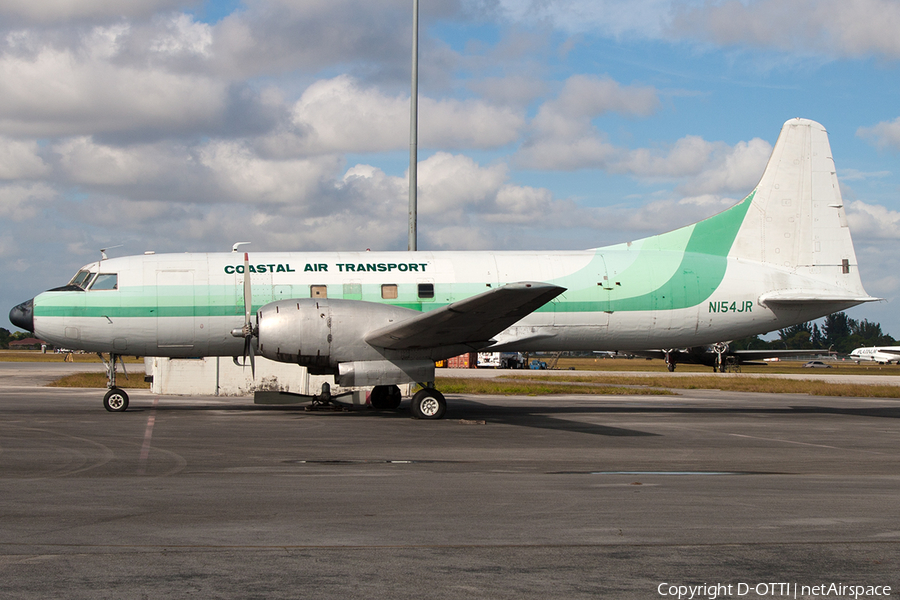 Coastal Air Transport Convair CV-340-32 (N154JR) | Photo 214821