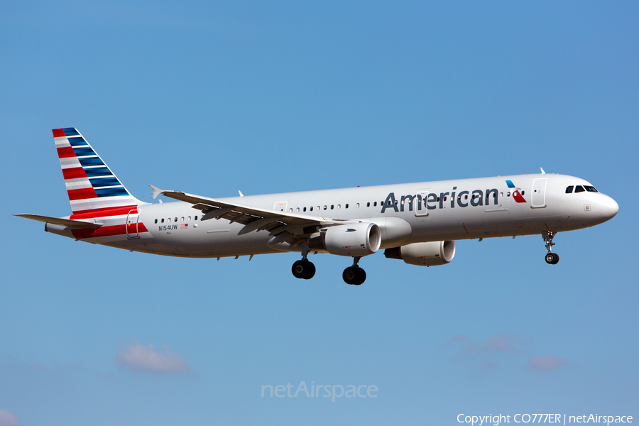 American Airlines Airbus A321-211 (N154UW) | Photo 129659