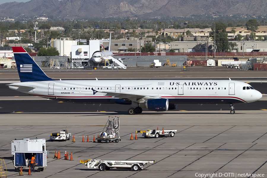 US Airways Airbus A321-211 (N154UW) | Photo 462383