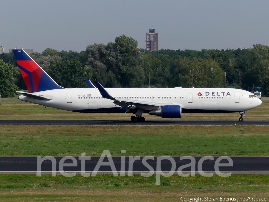 Delta Air Lines Boeing 767-3P6(ER) (N155DL) | Photo 184825