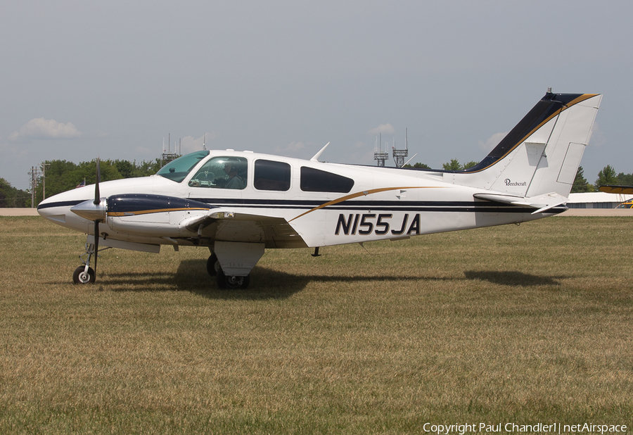 (Private) Beech Baron 95-B55 (T-42A) (N155JA) | Photo 529506