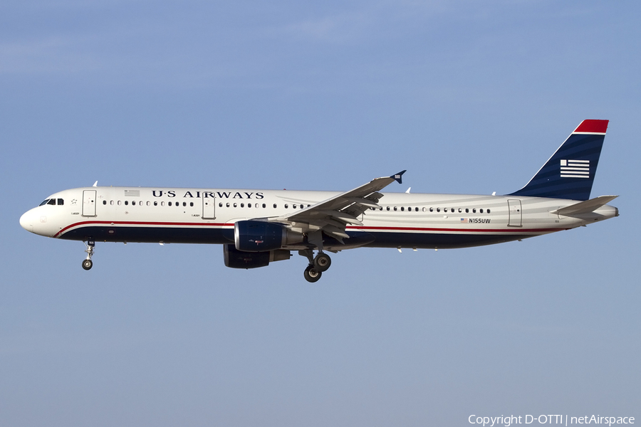 US Airways Airbus A321-211 (N155UW) | Photo 425063