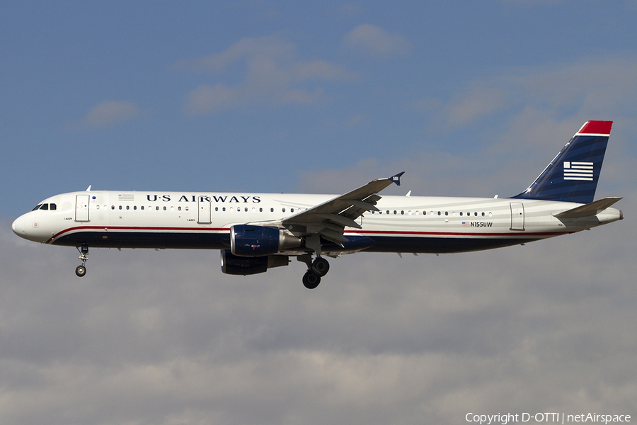 US Airways Airbus A321-211 (N155UW) | Photo 469752