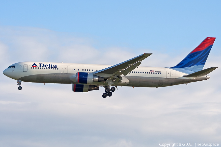 Delta Air Lines Boeing 767-3P6(ER) (N156DL) | Photo 636904