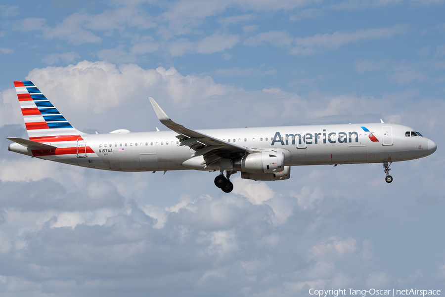 American Airlines Airbus A321-231 (N157AA) | Photo 453012
