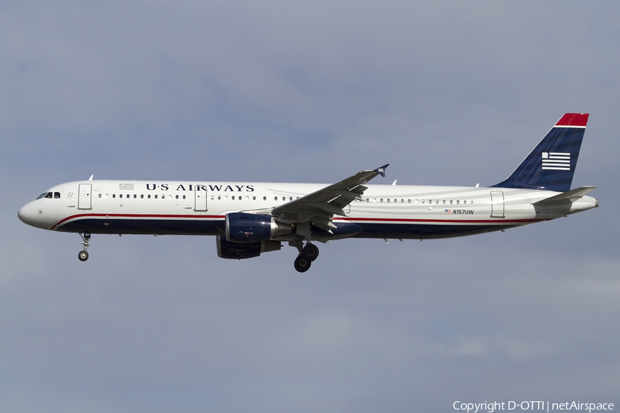 US Airways Airbus A321-231 (N157UW) | Photo 428620