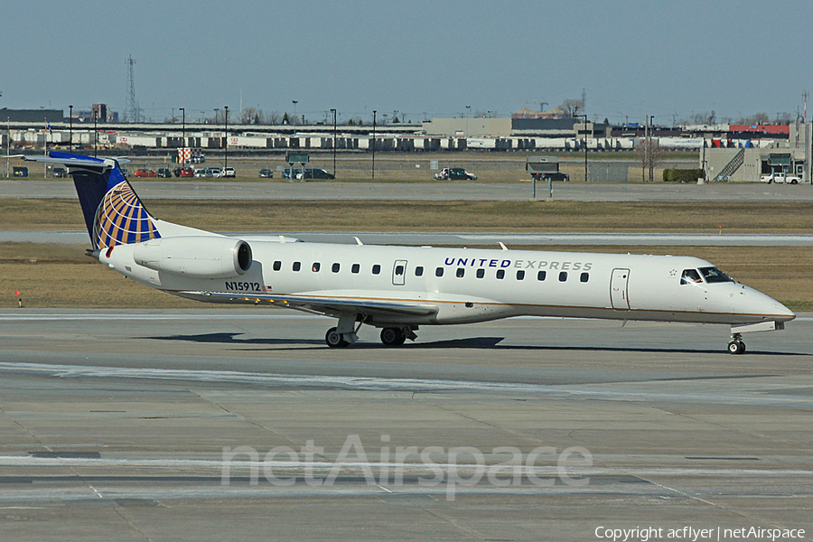 United Express (ExpressJet Airlines) Embraer ERJ-145LR (N15912) | Photo 154691