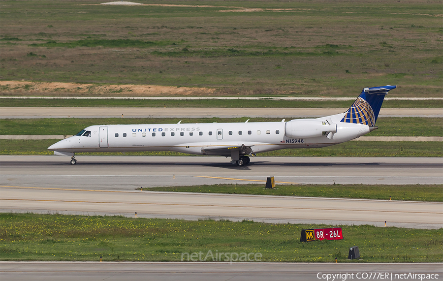 United Express (ExpressJet Airlines) Embraer ERJ-145EP (N15948) | Photo 3342