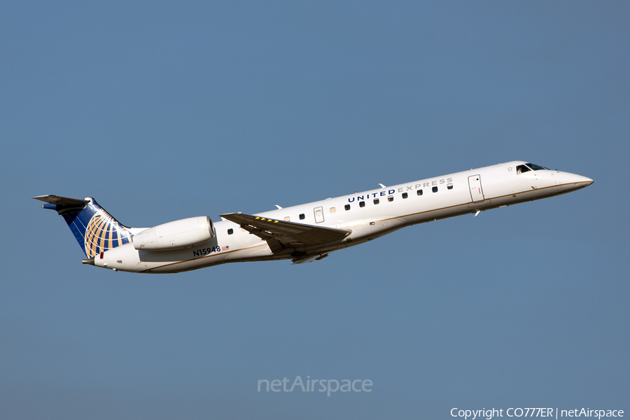 United Express (ExpressJet Airlines) Embraer ERJ-145EP (N15948) | Photo 33764