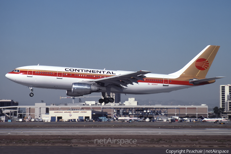 Continental Airlines Airbus A300B4-203 (N15967) | Photo 224748