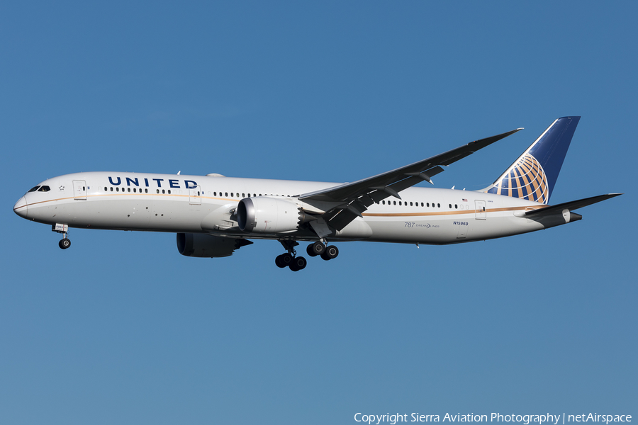 United Airlines Boeing 787-9 Dreamliner (N15969) | Photo 370299