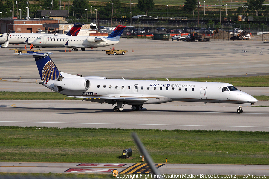 United Express (ExpressJet Airlines) Embraer ERJ-145LR (N15973) | Photo 88393