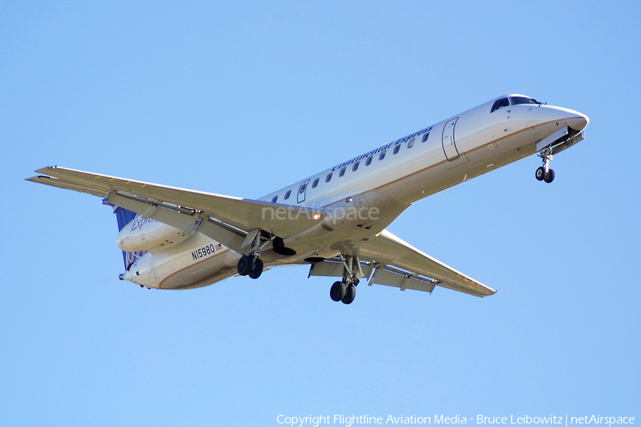 Continental Express (ExpressJet) Embraer ERJ-145LR (N15980) | Photo 91344