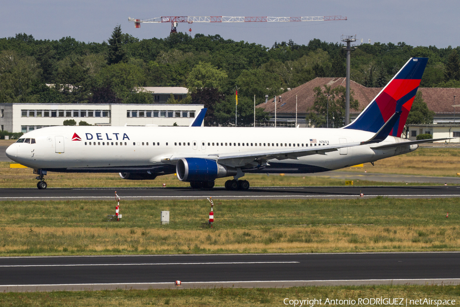 Delta Air Lines Boeing 767-332(ER) (N1603) | Photo 251016