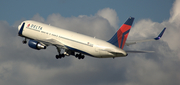 Delta Air Lines Boeing 767-332(ER) (N1604R) at  Manchester - International (Ringway), United Kingdom