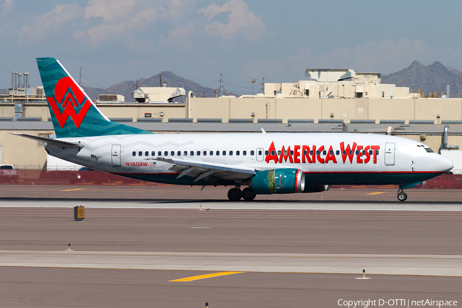 America West Airlines Boeing 737-3G7 (N160AW) | Photo 189161
