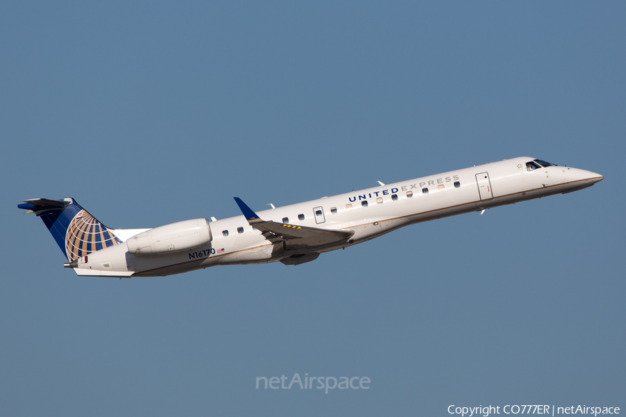 United Express (ExpressJet Airlines) Embraer ERJ-145XR (N16170) | Photo 59568