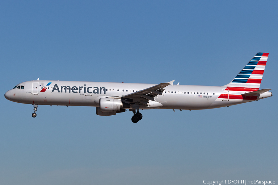 American Airlines Airbus A321-211 (N161UW) | Photo 140433