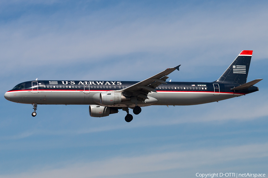 US Airways Airbus A321-211 (N161UW) | Photo 187074