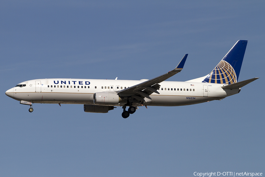 United Airlines Boeing 737-824 (N16234) | Photo 467601