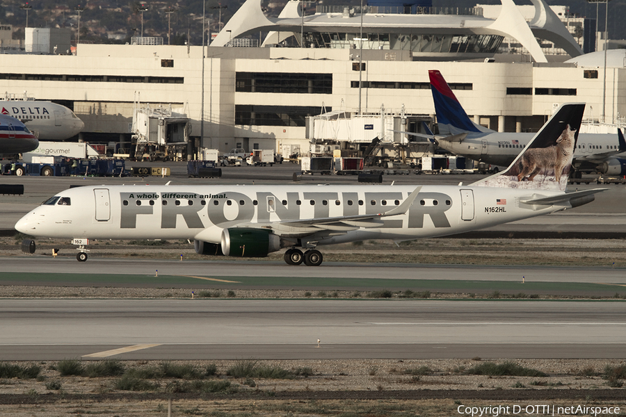 Frontier Airlines Embraer ERJ-190AR (ERJ-190-100IGW) (N162HL) | Photo 339637