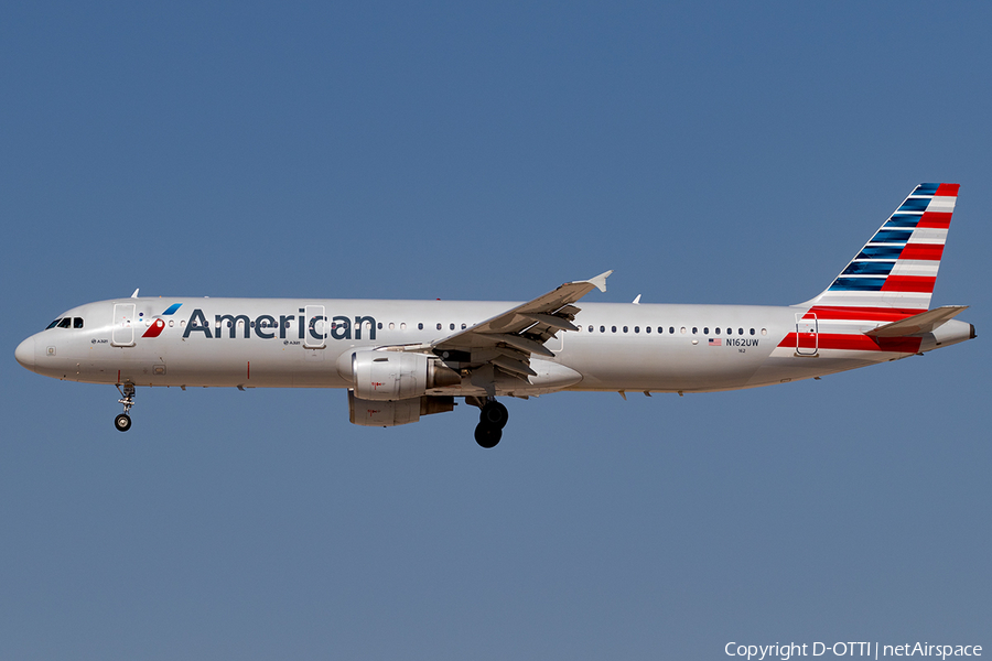 American Airlines Airbus A321-211 (N162UW) | Photo 198042