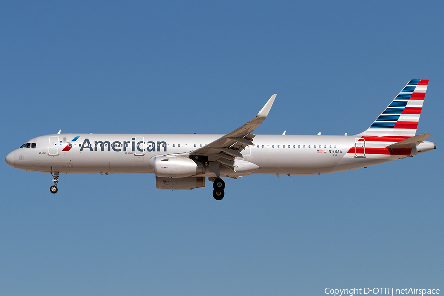 American Airlines Airbus A321-231 (N163AA) | Photo 202387