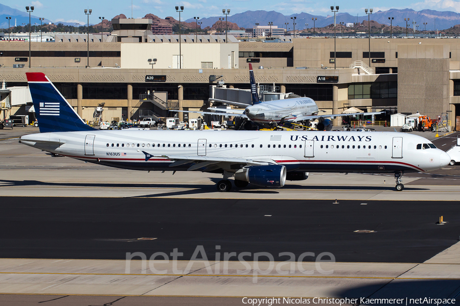 US Airways Airbus A321-211 (N163US) | Photo 124106