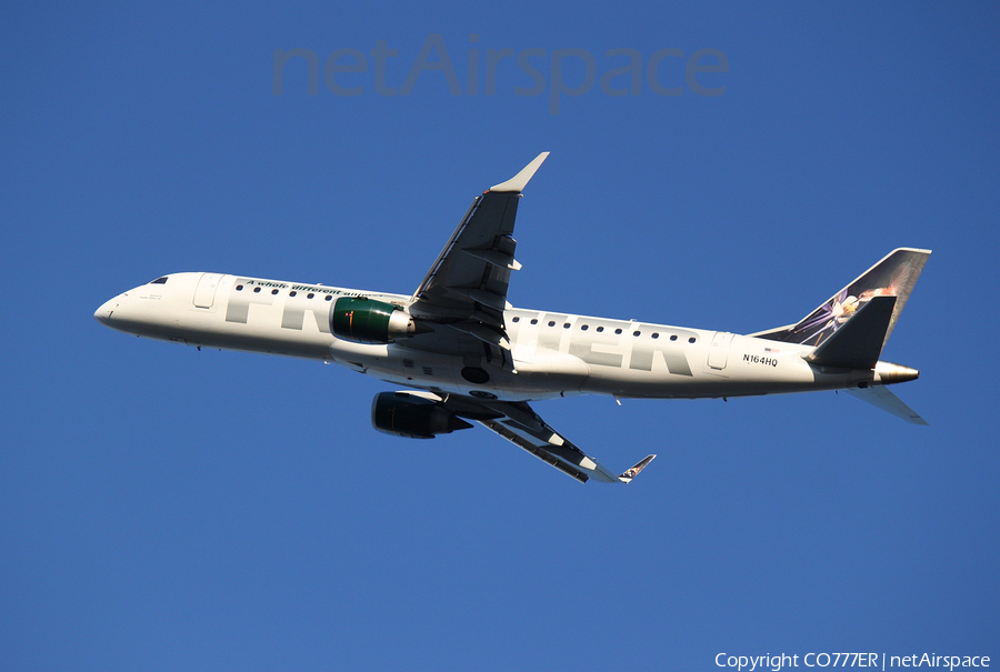 Frontier Airlines (Republic) Embraer ERJ-190LR (ERJ-190-100LR) (N164HQ) | Photo 2835