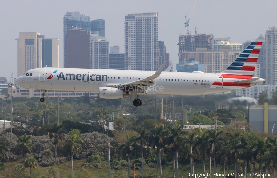 American Airlines Airbus A321-231 (N164NN) | Photo 625164