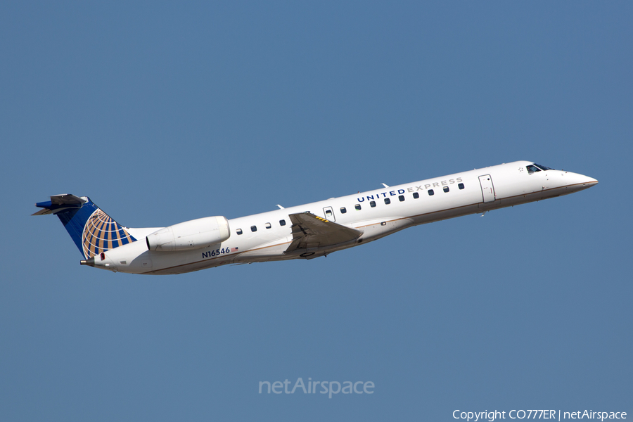 United Express (ExpressJet Airlines) Embraer ERJ-145LR (N16546) | Photo 59237