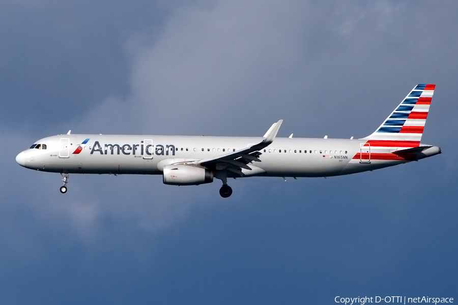 American Airlines Airbus A321-231 (N165NN) | Photo 230802