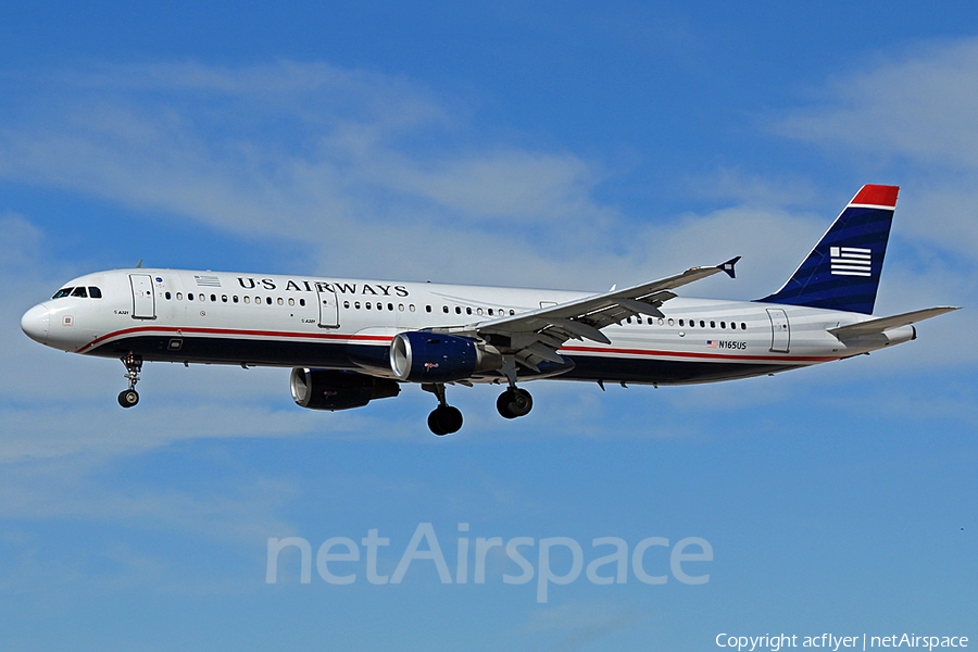 US Airways Airbus A321-211 (N165US) | Photo 173221