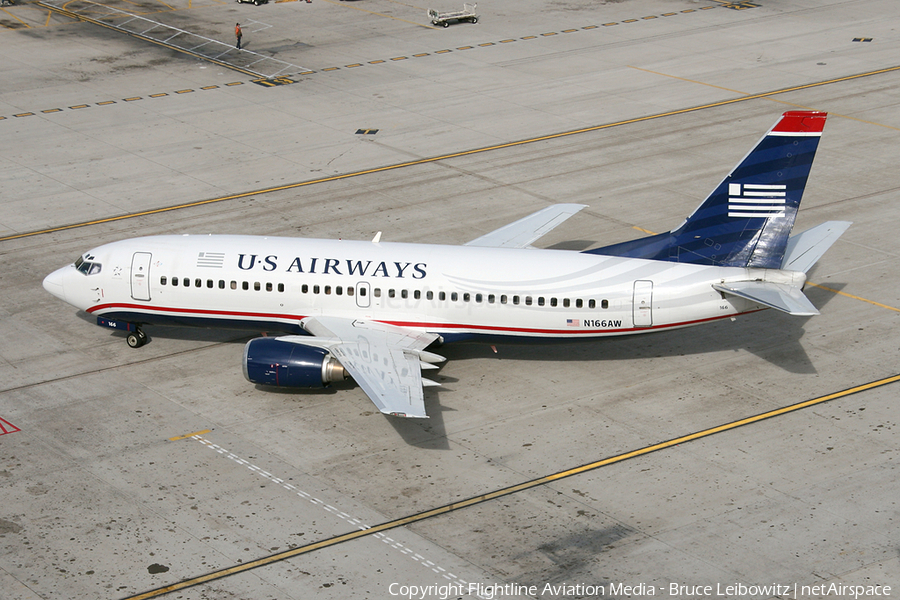 US Airways Boeing 737-33A (N166AW) | Photo 174475
