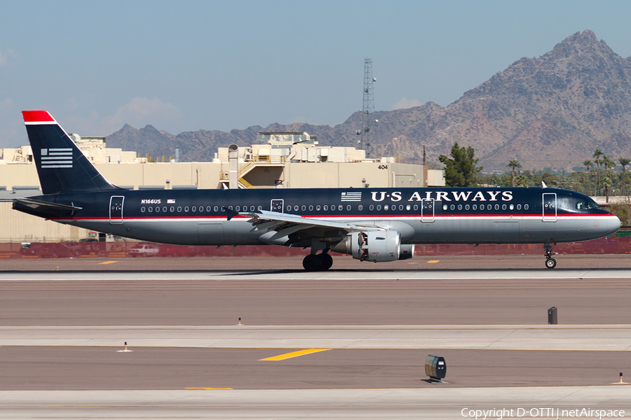 US Airways Airbus A321-211 (N166US) | Photo 189162