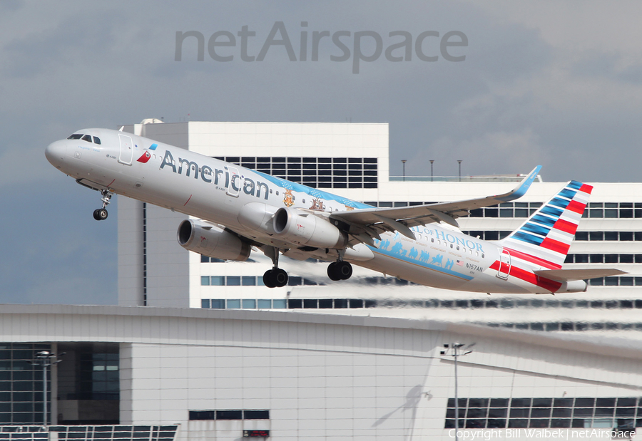 American Airlines Airbus A321-231 (N167AN) | Photo 523513
