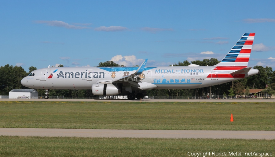 American Airlines Airbus A321-231 (N167AN) | Photo 567885