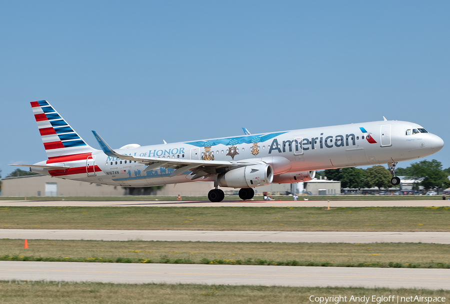 American Airlines Airbus A321-231 (N167AN) | Photo 586483