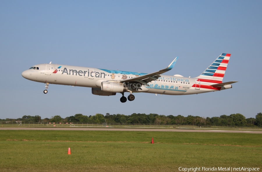 American Airlines Airbus A321-231 (N167AN) | Photo 650507