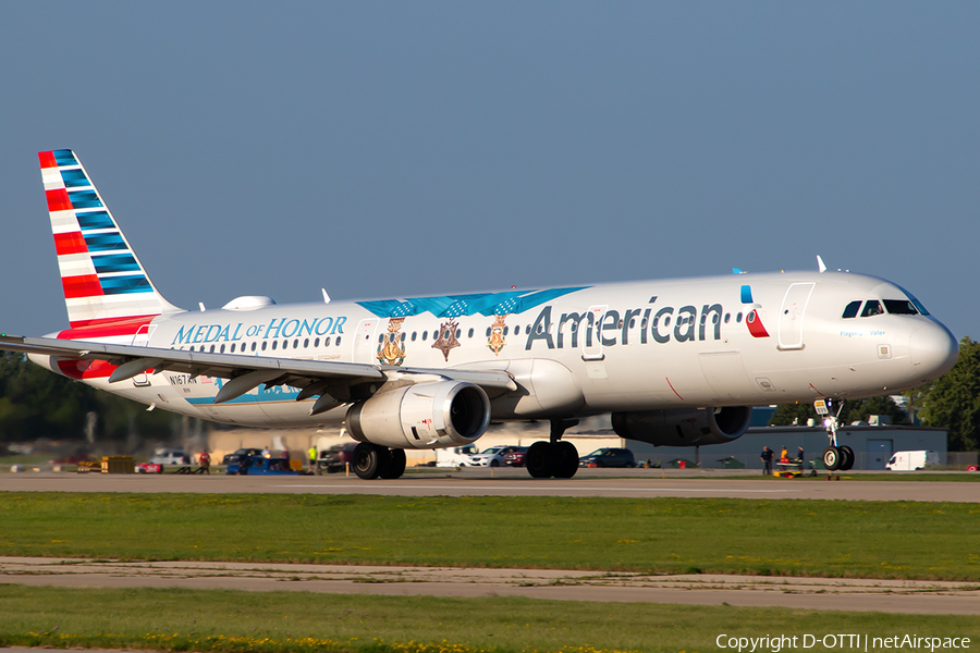 American Airlines Airbus A321-231 (N167AN) | Photo 674652