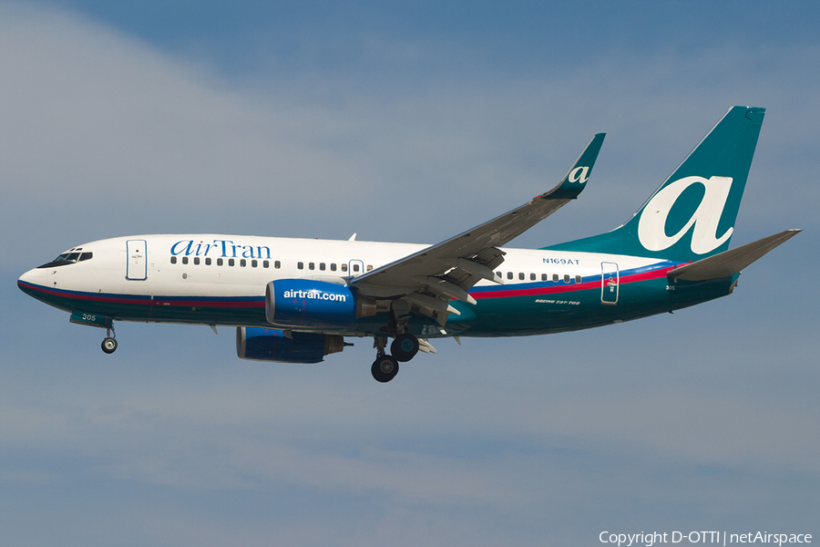 AirTran Airways Boeing 737-76N (N169AT) | Photo 185096